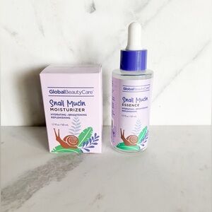 New-Snail Mucin skincare gift set Global Beauty Care Moisturizer and Essence Duo